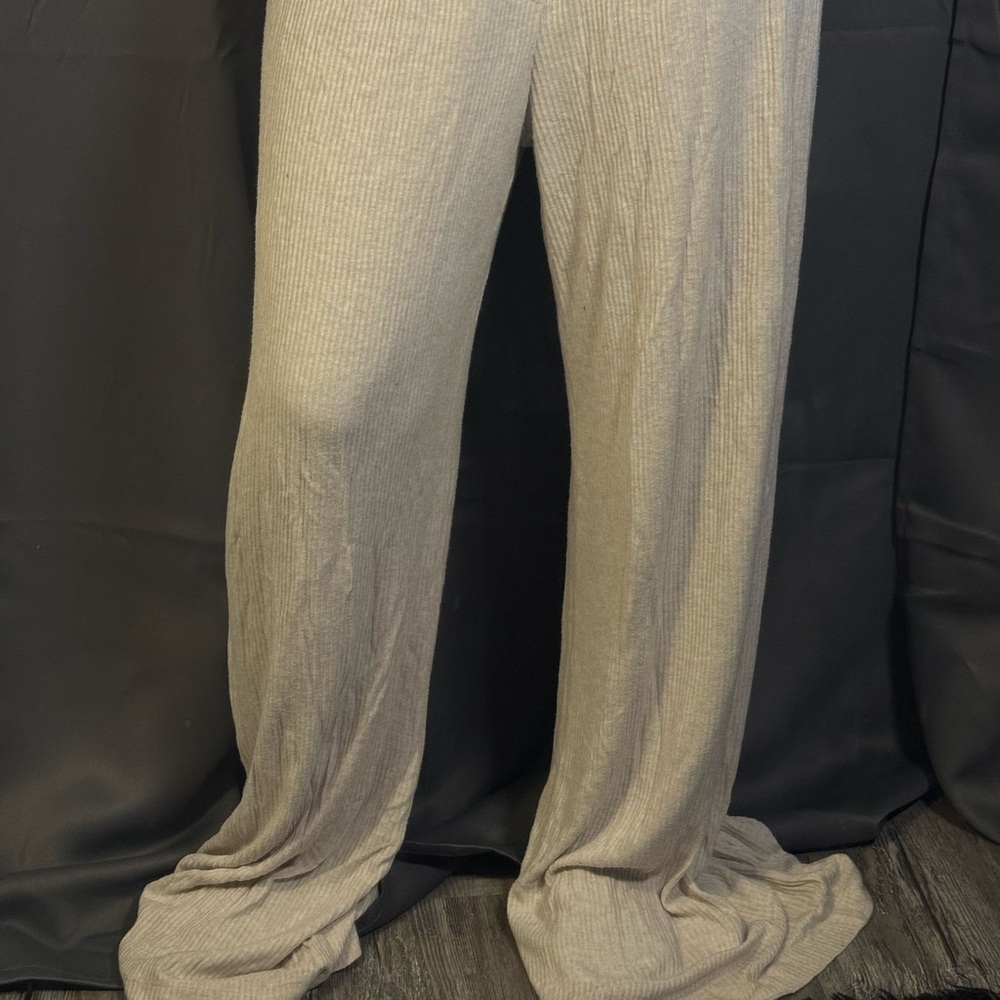 Auden Women's Tan Wide Leg Pants